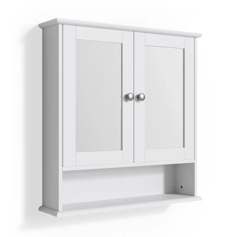 Koupelnová zrcadlová skříňka Bianco Bílá 56 x 58 cm Vicco Speciální Cena