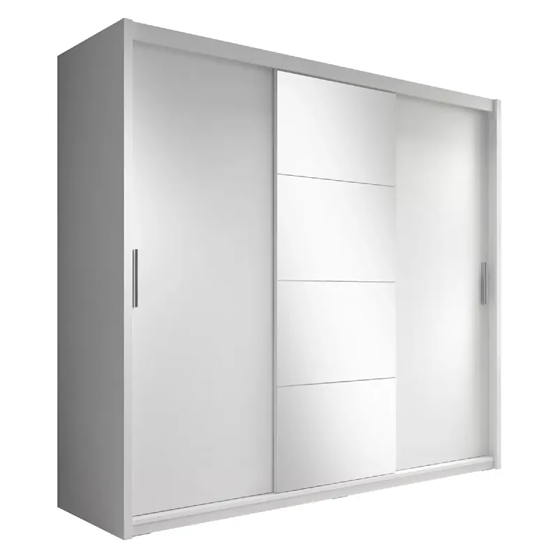 Jen Po Omezenou Doba Skříň s posuvnými dveřmi, bílá, 235x216, CHIARA
