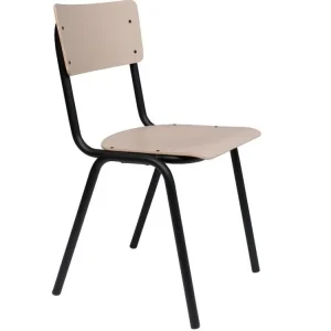 Bezpečná Platba Béžová jídelní židle ZUIVER BACK TO SCHOOL