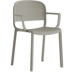 Kup Teď Béžová plastová jídelní židle Dome 266