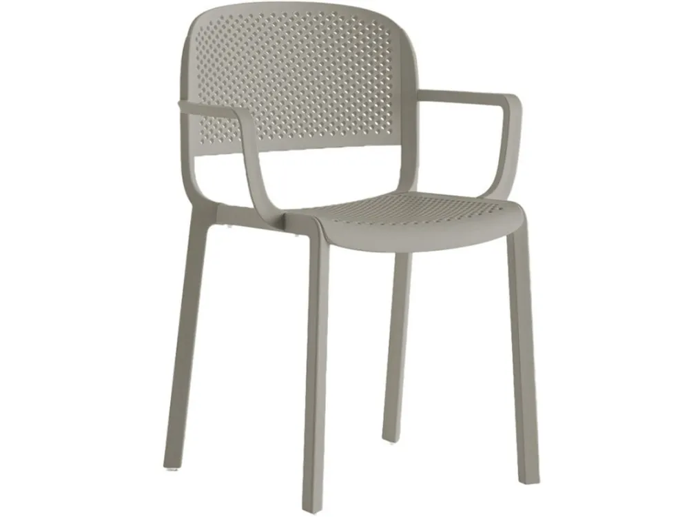 Kup Teď Béžová plastová jídelní židle Dome 266