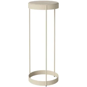 Nejprodávanější Béžový kamenný podstavec Drum 28 cm