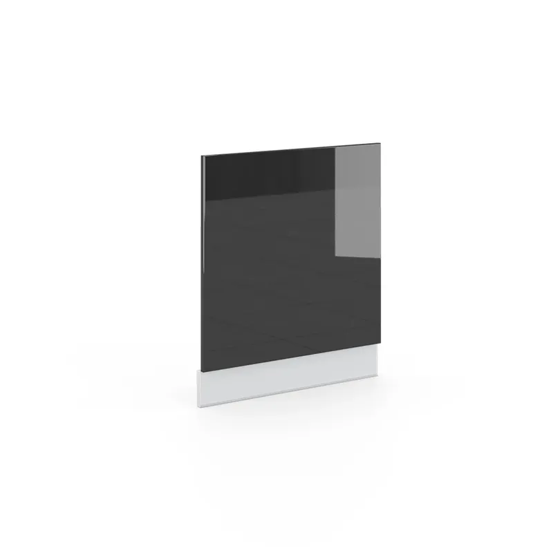 Přední panel Fame-Line Antracitový vysoký lesk 60 cm bez pracovní desky Vicco Cenová Bomba