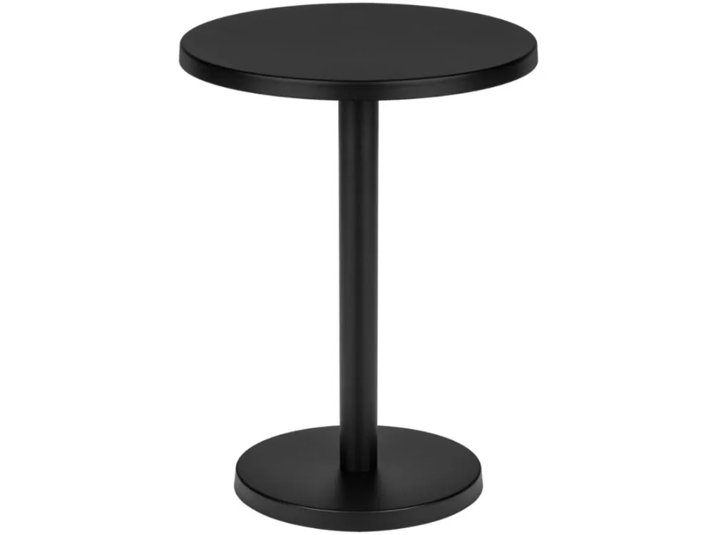 Černý kovový odkládací stolek Odo 44 cm Rychlé Dodání