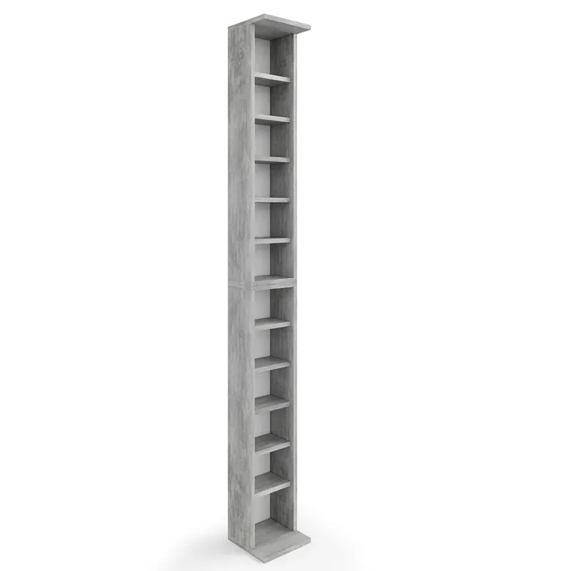 Police na CD Beton 21 x 183.6 cm Vysoký Vicco Bezpečná Platba