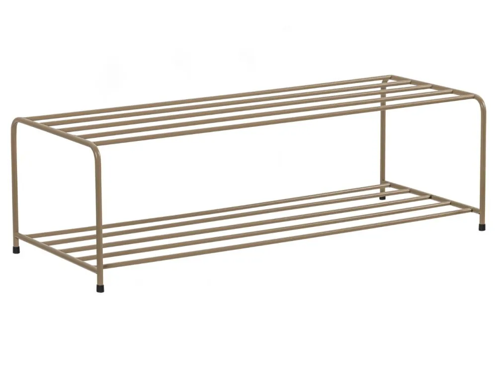 Výprodej Hnědý kovový botník Military 80 x 33 cm