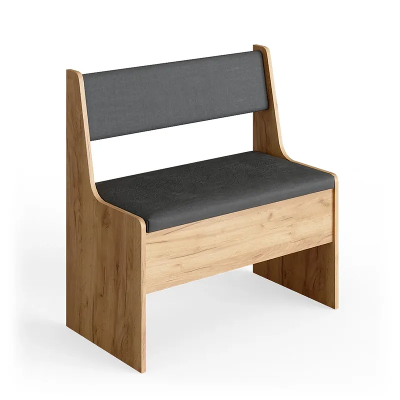 Lavice do jídelny do rohu Roman Zlatý mocný dub 76.6 x 41.5 cm Vicco Vrácení Zdarma