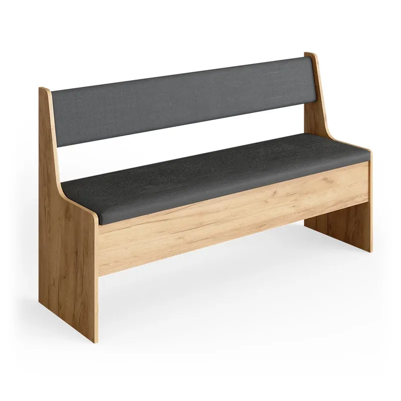 Přímo Od Výrobce Lavice do jídelny do rohu Roman Zlatý mocný dub 136.6 x 41.5 cm Vicco