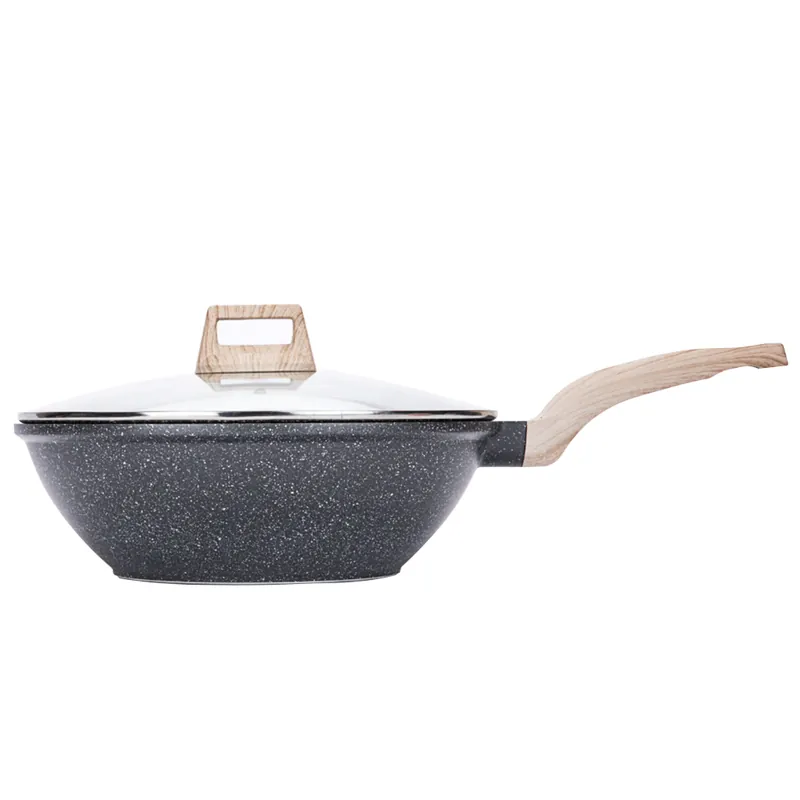 WOK panvica s pokrievkou, priemer 30 cm, KAROTE Vrácení Zdarma