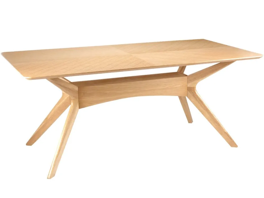 Dubový jídelní stůl Somcasa Helga 180 x 95 cm Ihned K Objednání