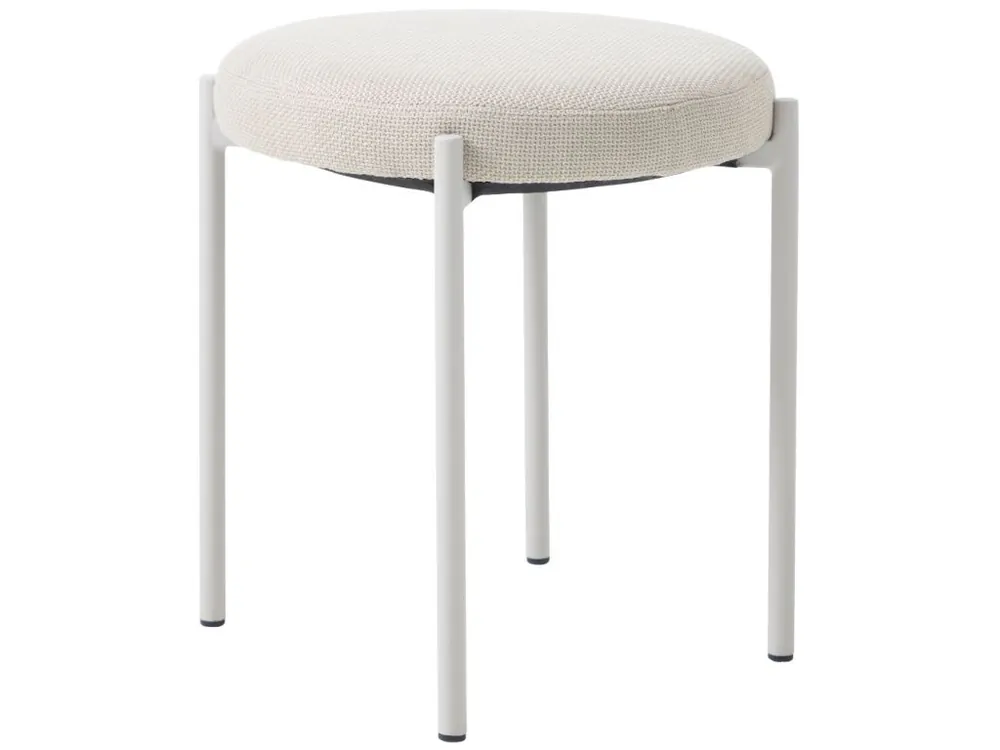 Levný Krémově bílá čalouněná stolička Pelican 48 cm
