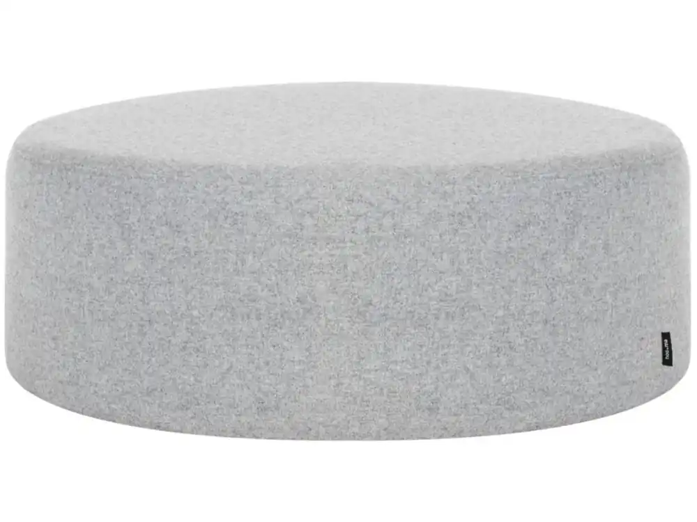Šedý čalouněný puf Folk 70 cm Kup Teď