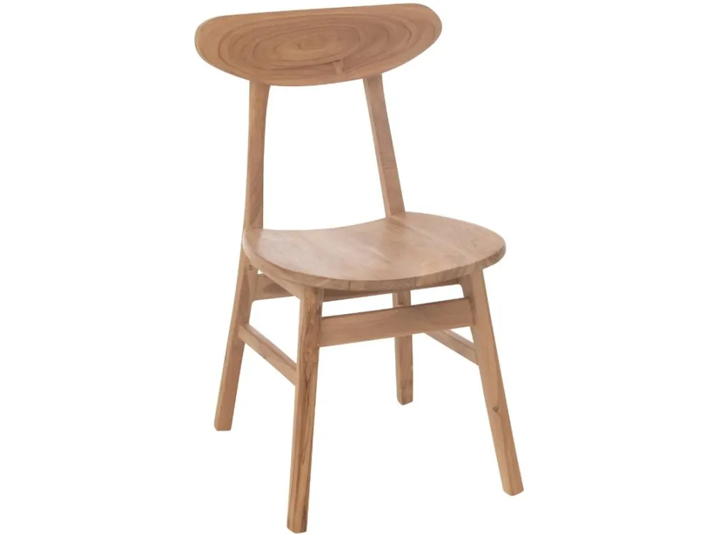 Must-Have Teaková jídelní židle J-line Sofio