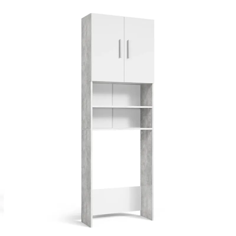 Skříňka na pračku Beton 64 x 190 cm Vicco Oblíbený