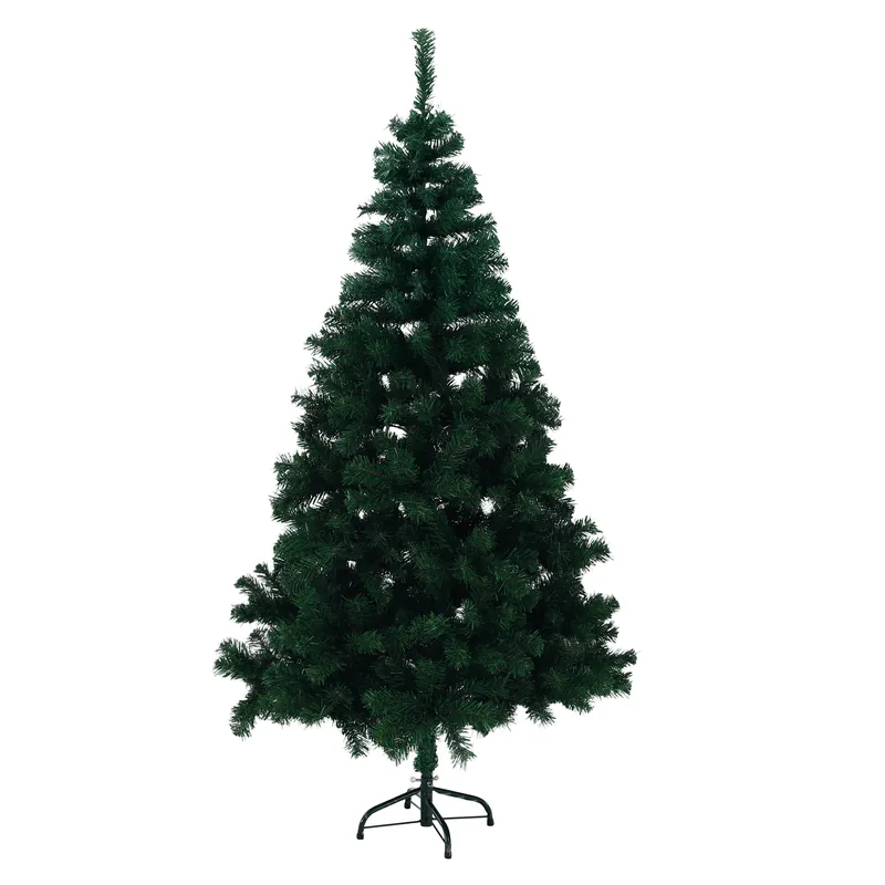 Aktuální Vánoční stromek s kovovým stojanem, 160 cm, CHRISTMAS TYP 10
