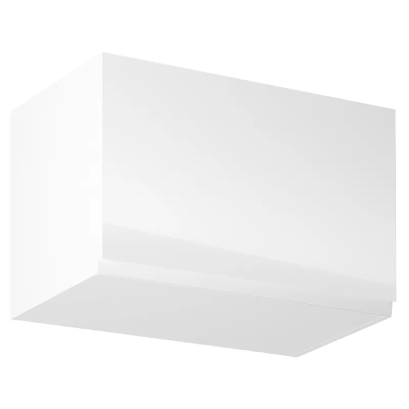 Horní skříňka, bílá / bílý extra vysoký lesk, AURORA G60KN Must-Have