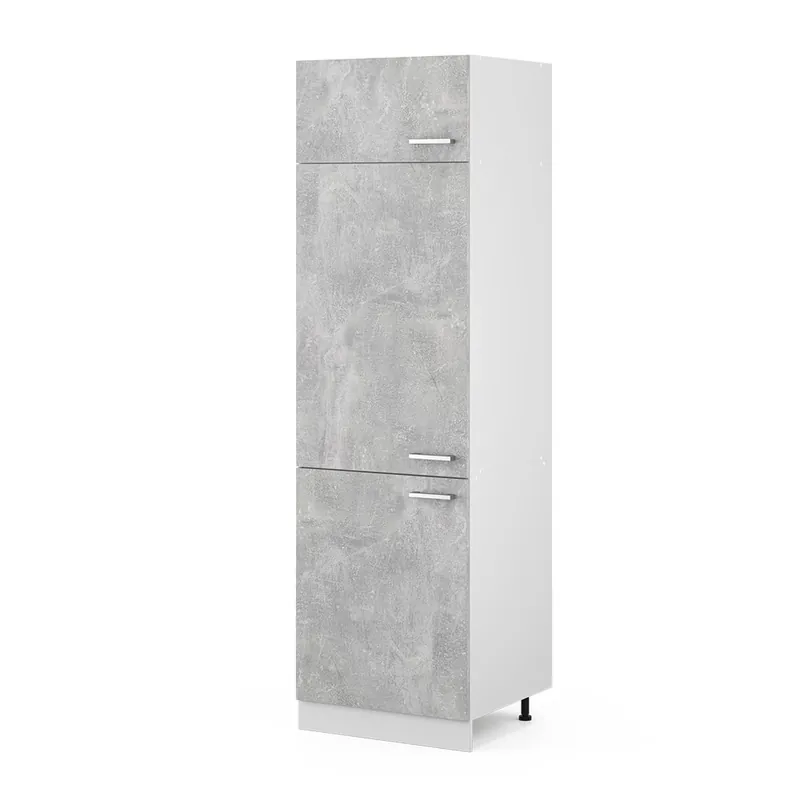 Novinka Skříňka na lednici R-Line Beton 60 cm Vicco