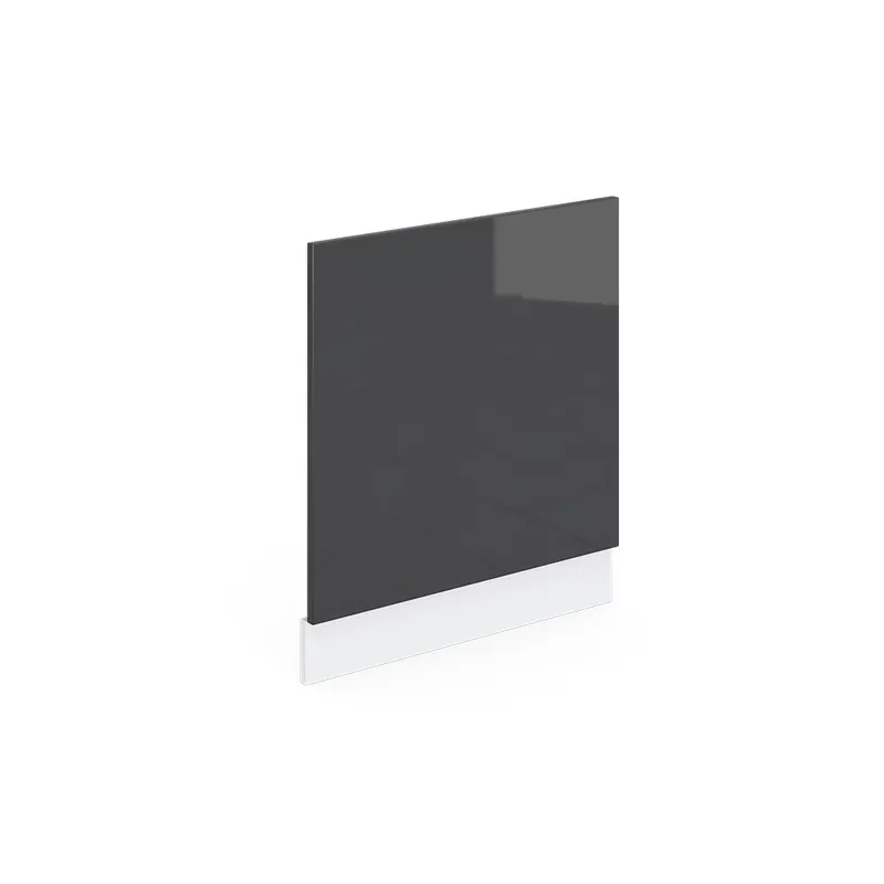 Přední panel R-Line Antracitový vysoký lesk 60 cm bez pracovní desky Vicco Časově Omezené