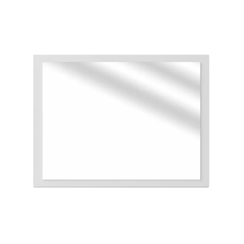 Nejlepší Volba Koupelnové zrcadlo Kiko Bílá vysoký lesk/bílá 45 x 60 cm Vicco