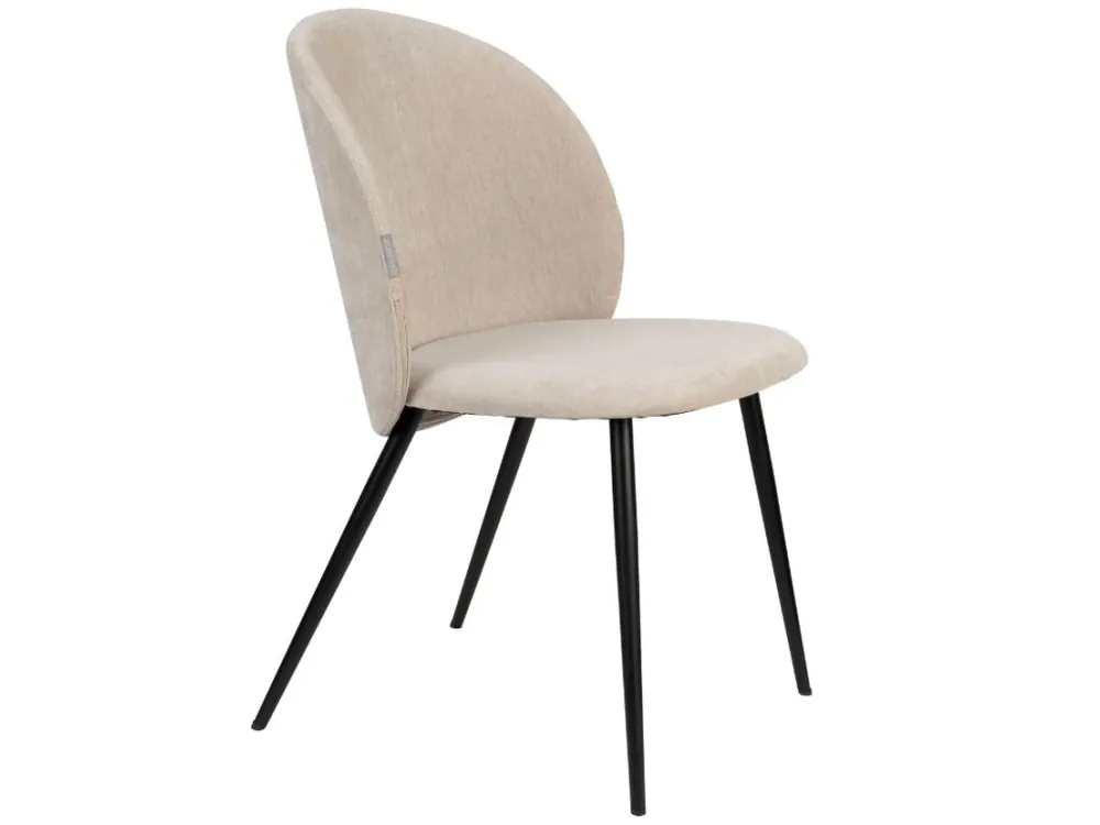 Béžová čalouněná jídelní židle ZUIVER COZY Kup Teď