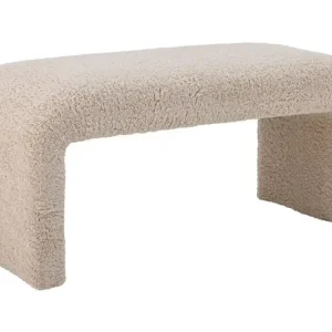 Béžová čalouněná lavice Bloomingville Bobbie 100 cm Zlevněný