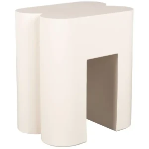 Béžová kovová stolička ZUIVER SHAPE 40 cm Oblíbený