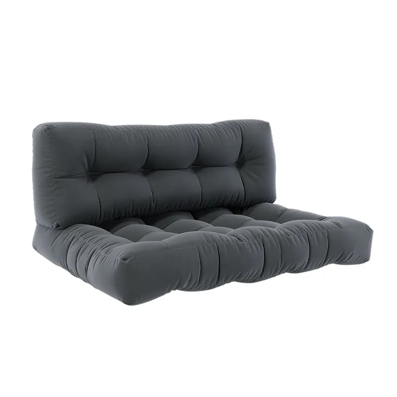 Sada polštářů pro palety Flocken Antracit 120 x 80 cm 2 díly Vicco Speciální Cena
