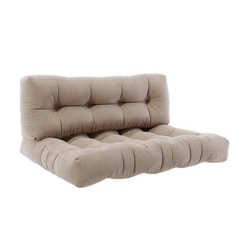 Horká Nabídka Sada polštářů pro palety Flocken Písek 120 x 80 cm 2 díly Vicco