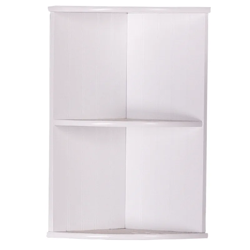 Vrácení Zdarma Závěsná rohová police, bílá, ATENE TYP 4