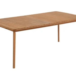 Akátový rozkládací zahradní stůl Kave Home Hanzel 183-240 x 100 cm Vysoce Kvalitní
