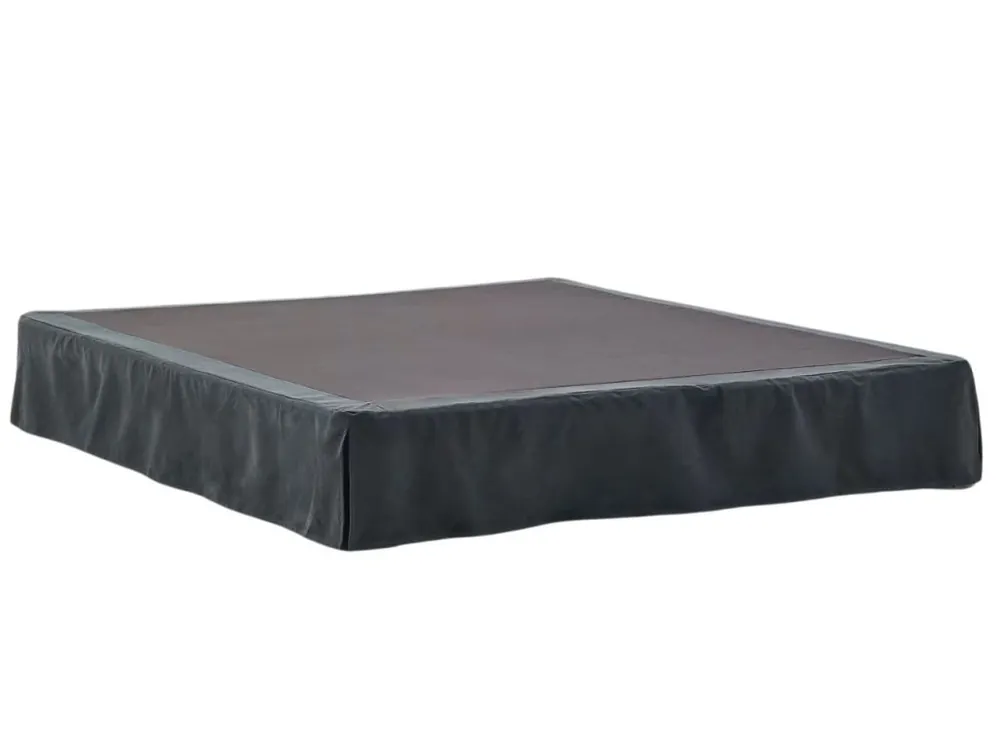 Must-Have Antracitově šedá dvoulůžková postel Kave Home Jaira 180 x 200 cm