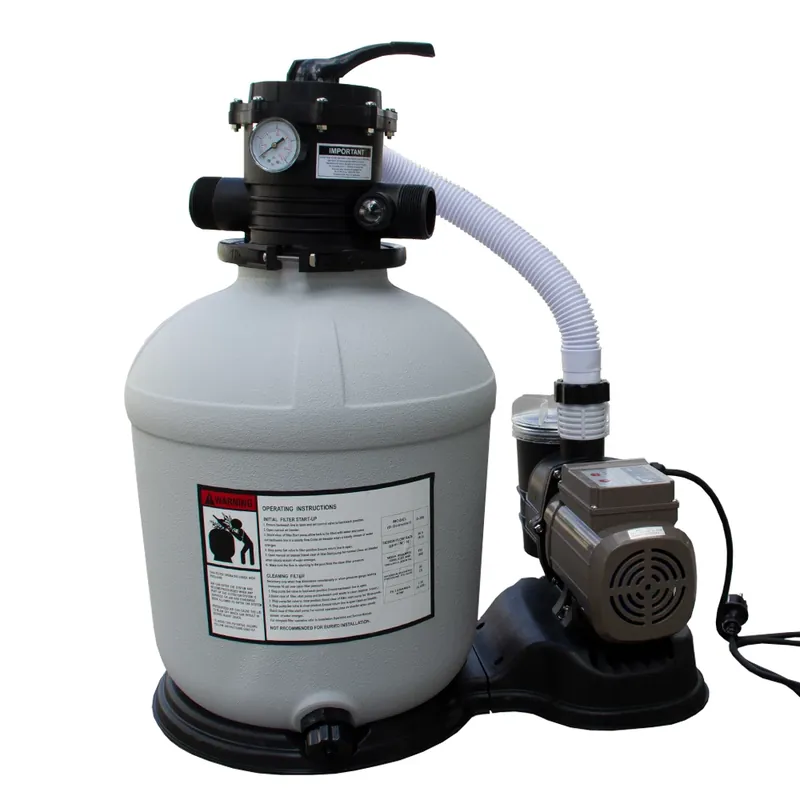 Systém pískového filtru Šedá 13 200 litrů za hodinu OK-Living Sleva