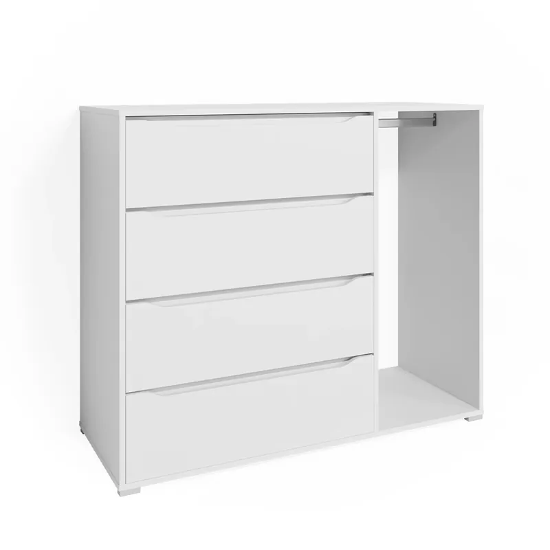 Kredenc Ruben Bílá 48 x 101.9 cm Vicco Nízká Cena
