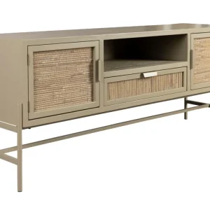 Víkendová Akce Béžový TV stolek DUTCHBONE YASU 148 x 38 cm