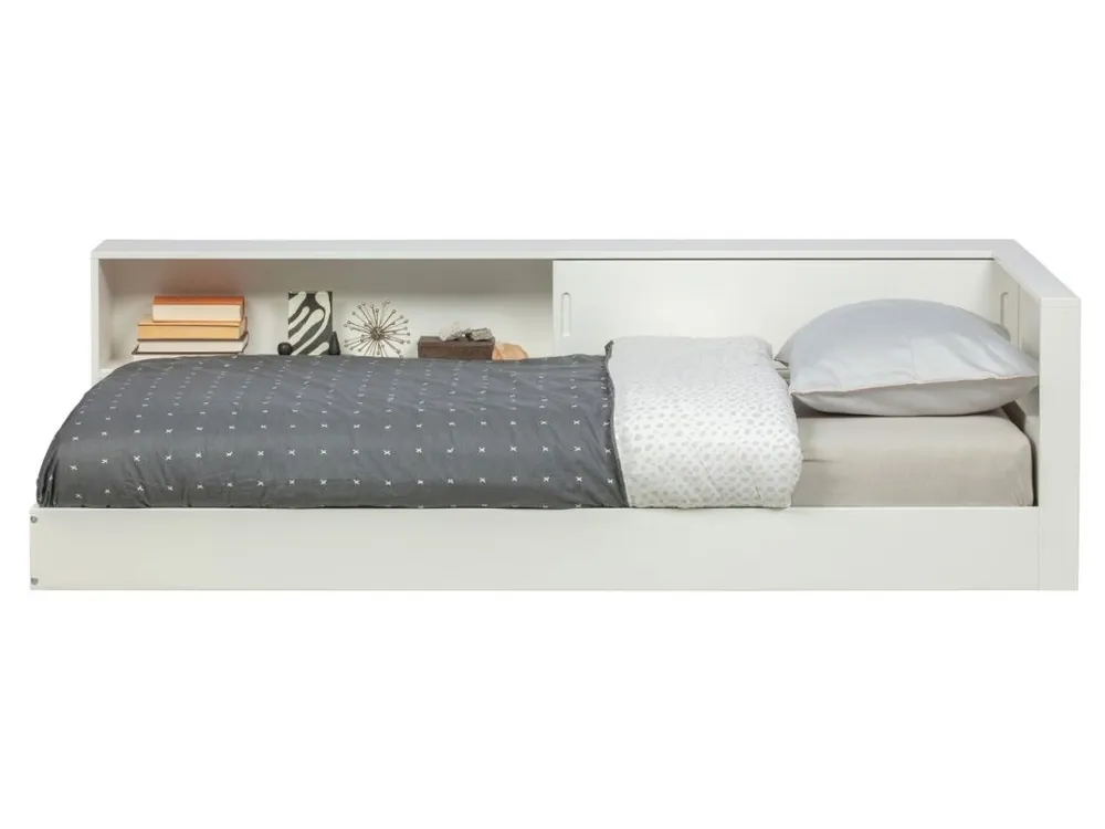 Bílá dřevěná postel Ernie 90 x 200 cm Top Prodej