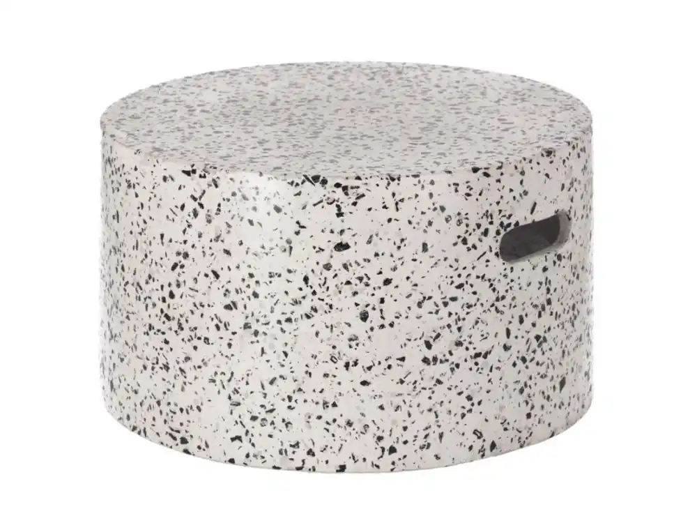 Bílý cementový konferenční stolek Kave Home Jenell 52 cm Speciální Cena