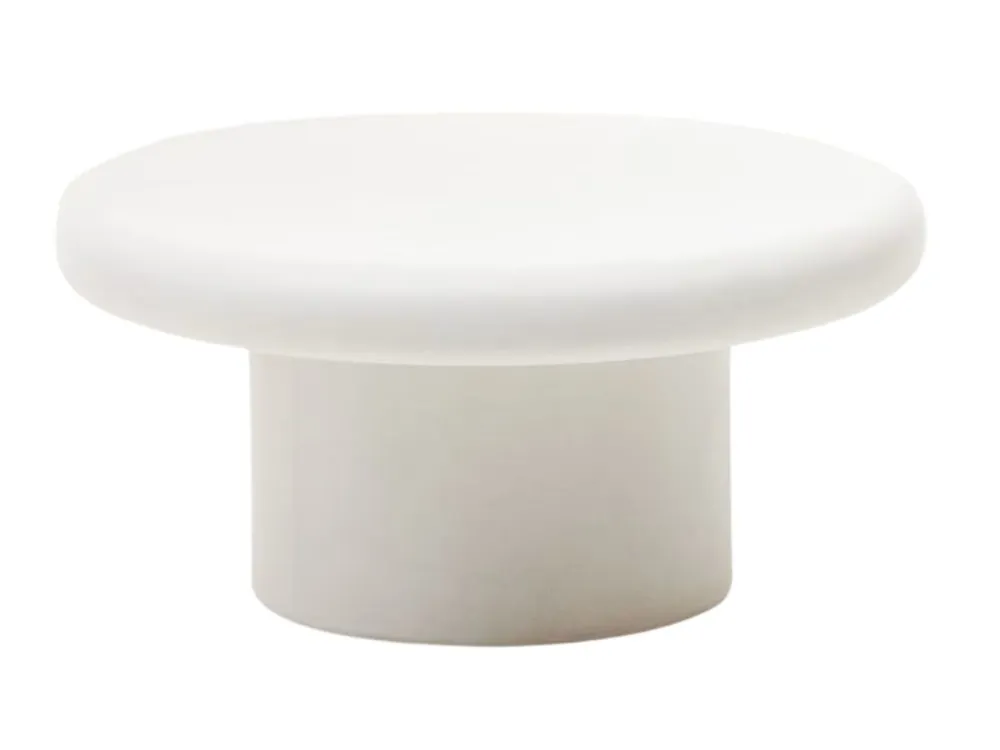 Bílý cementový zahradní stolek Kave Home Addaia 66 cm Ihned K Objednání
