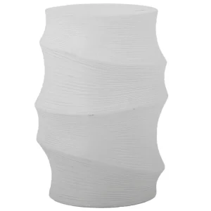 Bílý kameninový odkládací stolek Bloomingville Volise 37 cm Značkový