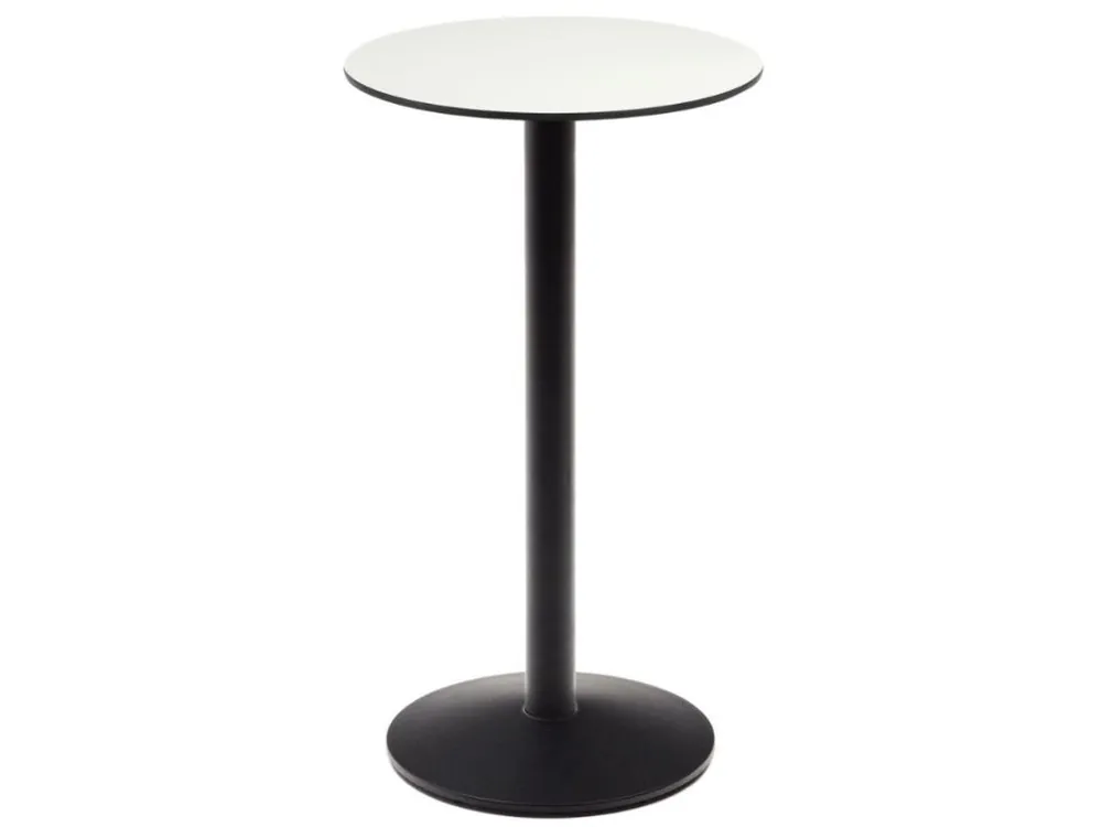 Bílý barový stůl Kave Home Esilda 60 cm Levný
