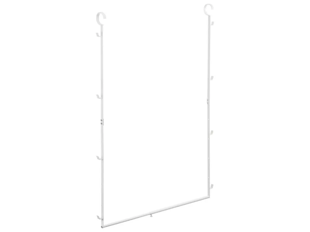 Sezónní Sleva Bílý kovový věšák do šatníku Yamazaki Smart 56/96 cm