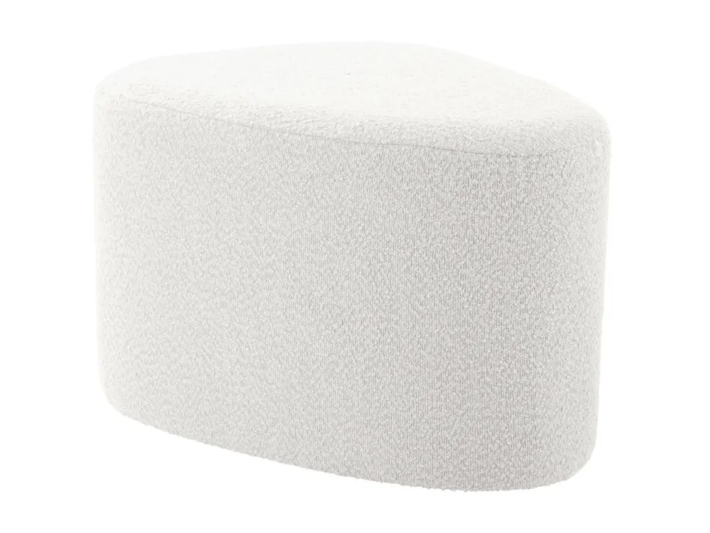 Bouclé taburet Ada Organic 60 x 47 cm Cenově Výhodný