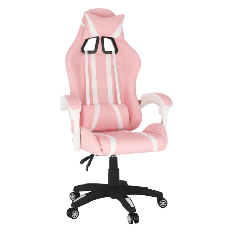 Kancelářské/herní křeslo, růžová/bílá, PINKY Nakupujte Hned