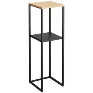 Černý kovový stojan na květiny Yamazaki Tower 80 cm Tovární Cena