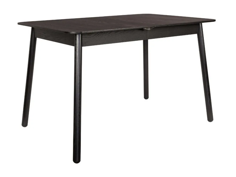 Přímo Od Výrobce Černý jasanový rozkládací jídelní stůl ZUIVER GLIMPS 120/162x80 cm