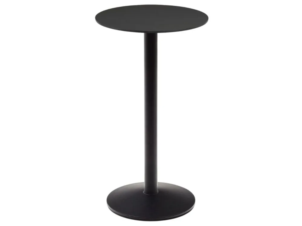 Oblíbený Černý barový stůl Kave Home Esilda 60 cm