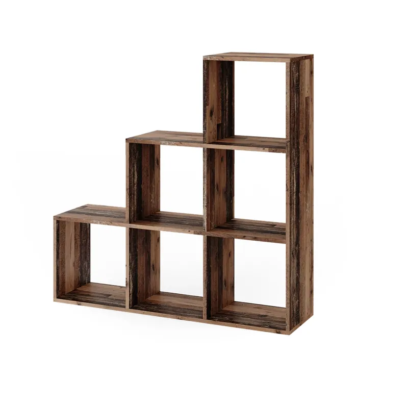 Akční Nabídka Schodišťový regál Starožitné dřevo 107.2 x 107.8 cm Vicco