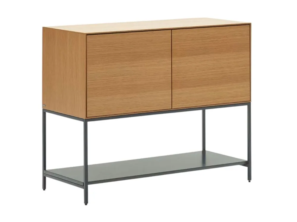 Dubová komoda Kave Home Vedrana 98 x 40 cm Expresní Doručení