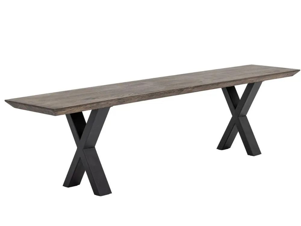Dubová lavice Maldon 190 cm Nejlepší Volba