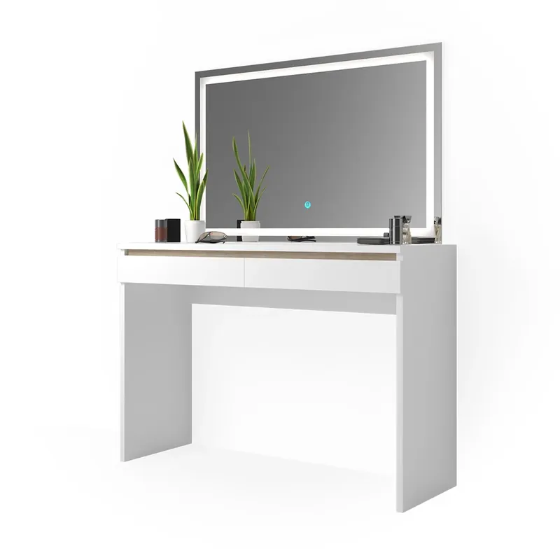 Nejprodávanější Toaletní stolek Emma Bílá 120 cm s LED zrcadlem Vicco