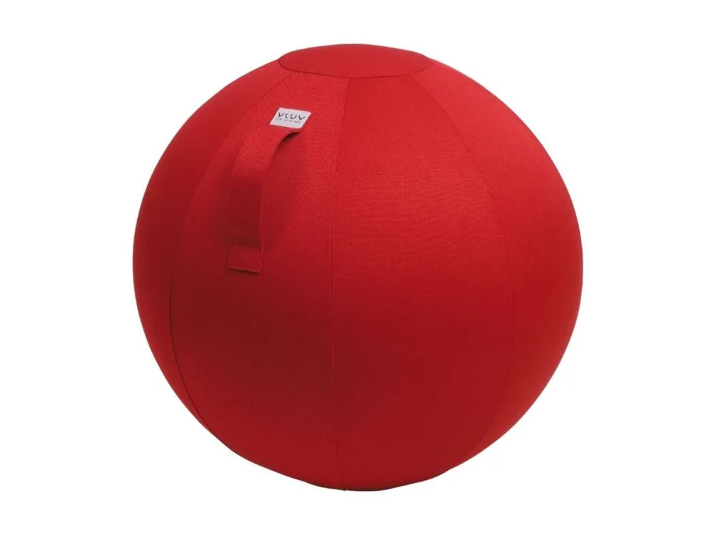 Červený sedací / gymnastický míč VLUV LEIV Ø 75 cm Top Prodej